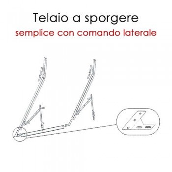 Struttura a Sporgere per Avvolgibili - Leva Laterale Struttura a Sporgere per Avvolgibili - Leva Laterale