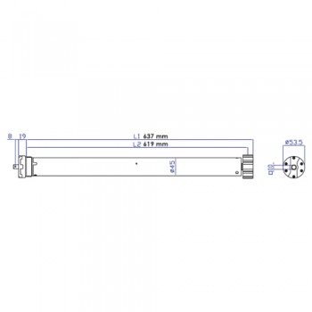 Pacchetto 5 Motoriduttori Wireless - 30 Nm | 60 Kg