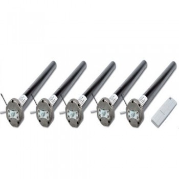 Pacchetto 5 Motoriduttori Wireless con Sblocco - 30 Nm