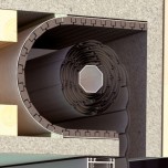 Pannello isolante per cassonetti tapparelle