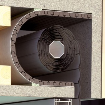 Pannello isolante per cassonetti tapparelle