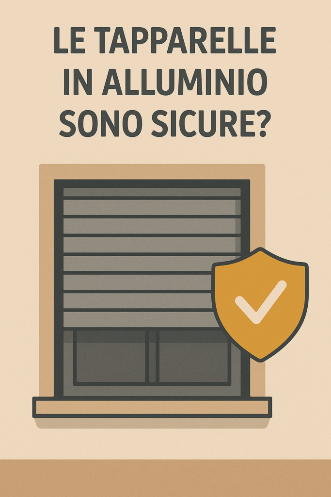 Le tapparelle in alluminio sono sicure?