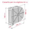 Avvolgitore e cintino tapparelle completo