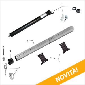 KIT Completo per Motorizzazione di Tapparelle Elettriche da 20 Nm | 40 Kg