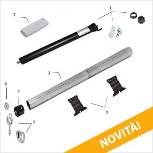 Kit tapparelle elettriche con telecomando 30nm | 60 kg